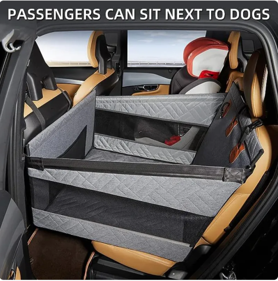 PawVoyage™ Waterproof Dog Car Travel Bed