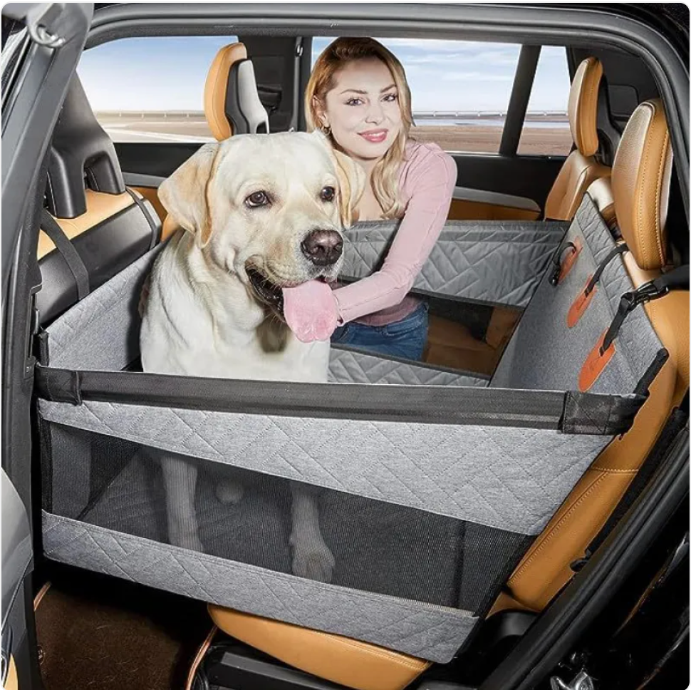 PawVoyage™ Waterproof Dog Car Travel Bed